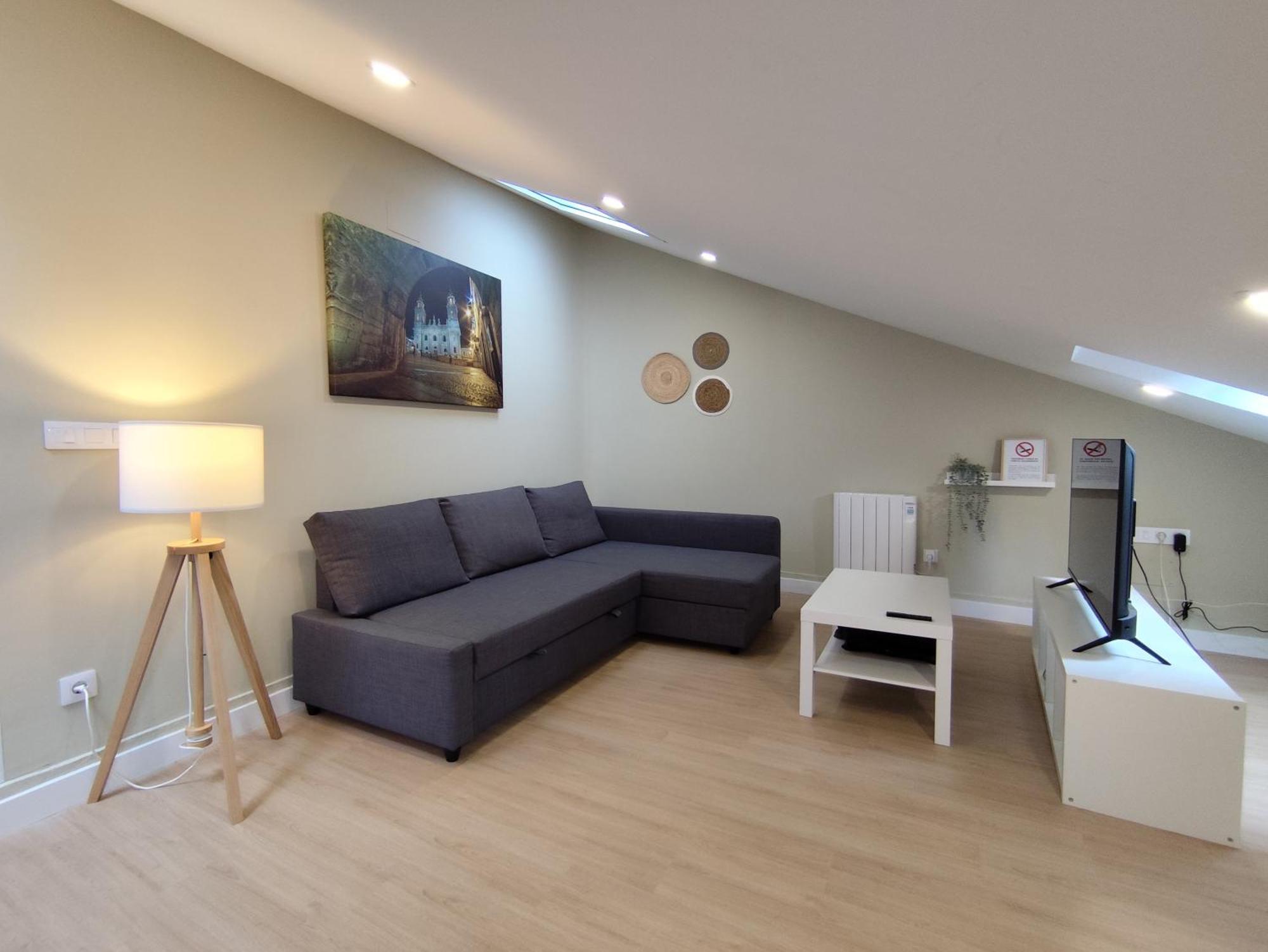 Apartamento Atico Porta De Santiago - Junto Catedral - Vut-Lu-02906 Lugo Exterior foto